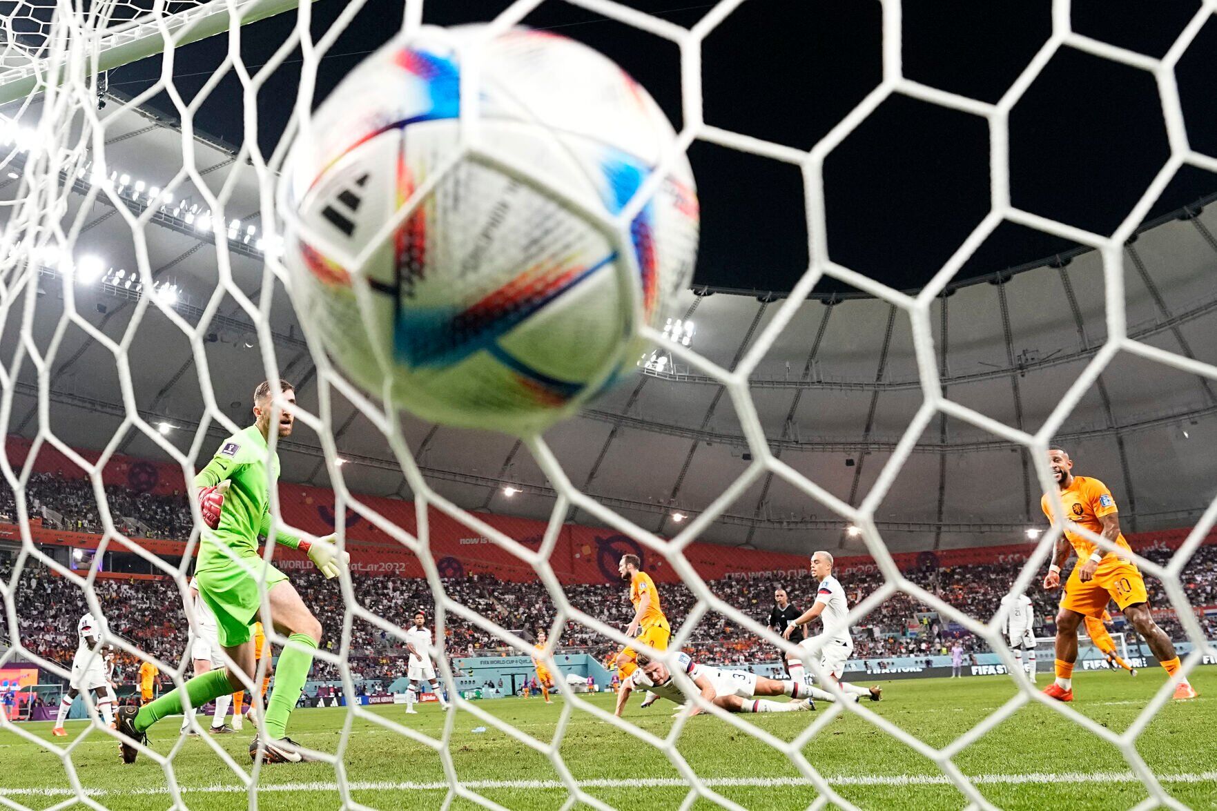 APTOPIX WCup Netherlands United States Soccer